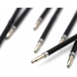Recambio Boligrafo Q-Connect Extensible Peana 0,7 mm Color Negro