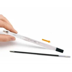 Recambio Boligrafo Q-Connect Extensible Peana 0,7 mm Color Negro