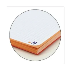 Recambio color 1 oxford din a4+ 80 hojas 90 gr cuadricula 5 mm tapa blanda 4 taladros coral touch.