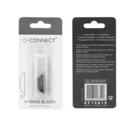 Recambio cuter estrecho 9mm Q-Connect KF16819