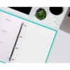 Recambio Liderpapel A4 100 hojas 100g/m2 horizontal con doble margen 4 taladros