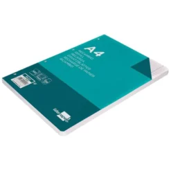 Recambio Liderpapel A4 100 hojas 100g/m2 horizontal con doble margen 4 taladros
