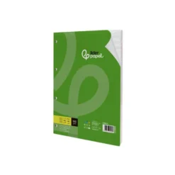 RECAMBIO LIDERPAPEL A4 100 HOJAS 100G/M2 PAUTA 4 3,5MM CON MARGEN 4 TALADROS
