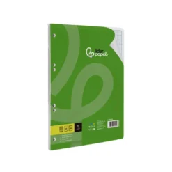 RECAMBIO LIDERPAPEL A4 100 HOJAS 75GR RAYADO Nº46 4 TALADROS