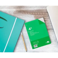 Recambio Liderpapel Cuarto 6 taladros 60 gr pautado 3.5 mm