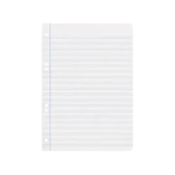 Recambio Liderpapel Cuarto 6 taladros 60 gr pautado 3.5 mm
