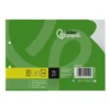 RECAMBIO LIDERPAPEL DIN A5 APAISADO 100 HOJAS 75 GR CUADRO 4 MM 2 TALADROS CON MARGEN