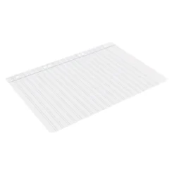 RECAMBIO LIDERPAPEL DIN A5 100 HOJAS 75 GR PAUTA 5 2.5MM CON MARGEN 6 TALADROS