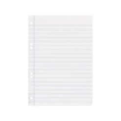 RECAMBIO LIDERPAPEL DIN A5 100 HOJAS 75 GR PAUTA 5 2.5MM CON MARGEN 6 TALADROS