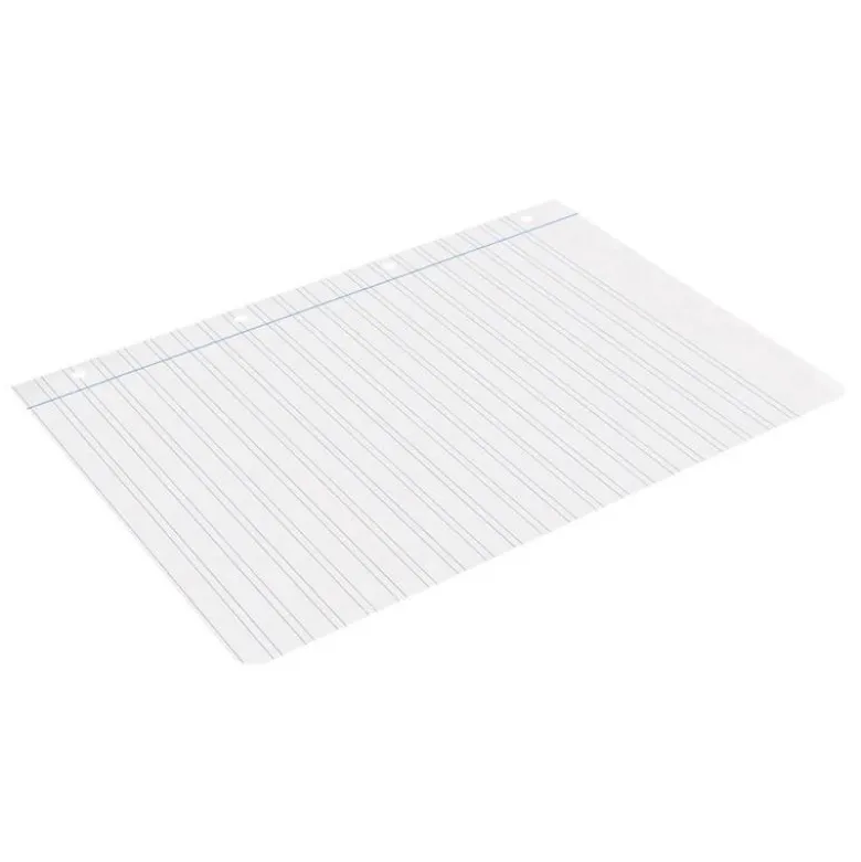 RECAMBIO LIDERPAPEL DIN A4 100 HOJAS 75 GR PAUTA 4 3.5MM CON MARGEN 4 TALADROS