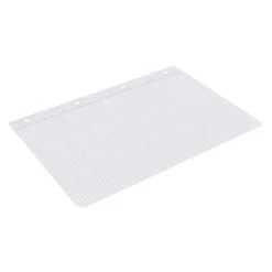 RECAMBIO LIDERPAPEL DIN A4 100 HOJAS 75 GR CUADRO 4 MM CON MARGEN 4 TALADROS