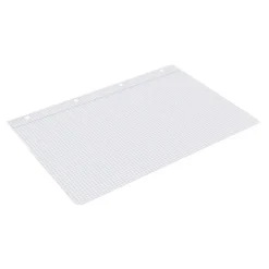 Recambio Liderpapel din A4 4 taladros 100 gr cuadrícula 4mm