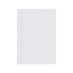 Recambio Liderpapel din A4 4 taladros 100 gr cuadrícula 4mm