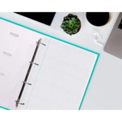 Recambio Liderpapel din A4 4 taladros 100 gr cuadrícula 4mm
