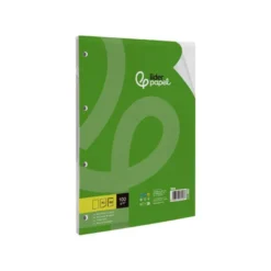Recambio Liderpapel din A5 6 taladros 100 gr liso