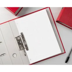 Recambio Liderpapel din A5 6 taladros 100 gr liso