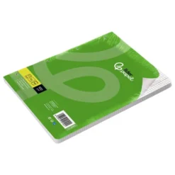 Recambio Liderpapel din A5 6 taladros 100 gr cuadrícula 5mm