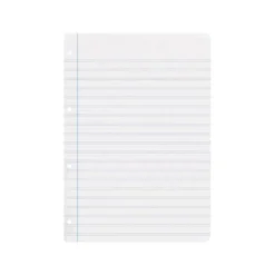 Recambio Liderpapel Din A4 4 taladros 100 gr pauta 2.5 mm