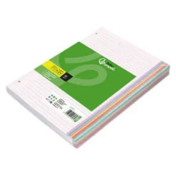 Recambio Liderpapel DIN A5 6 taladros 70gr rayado horizontal
