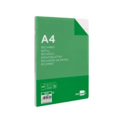 Recambio Liderpapel Folio 16 taladros 60gr pauta 2,5 mm