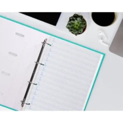 Recambio Liderpapel folio 4 taladros 80g cuadriculado pautado 5 mm
