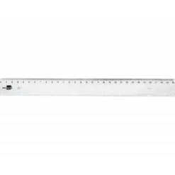 Regla de plastico Liderpapel Irrompible Transparente 30 cm
