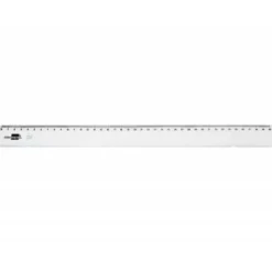 Regla de plastico Liderpapel Irrompible Transparente 40 cm