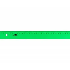 Regla liderpapel 30 cm acrilico verde.