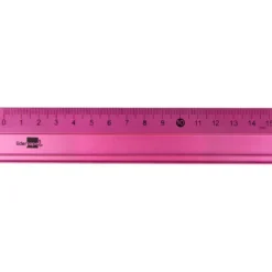 REGLA LIDERPAPEL 15 CM ALUMINIO COLORES SURTIDOS