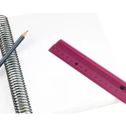 REGLA LIDERPAPEL 15 CM ALUMINIO COLORES SURTIDOS
