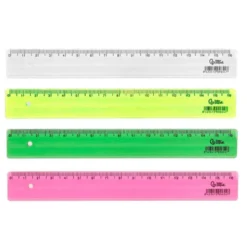REGLA LIDERPAPEL PLASTICO 16 CM CUBILETE CON 100 UNIDADES COLORES SURTIDOS