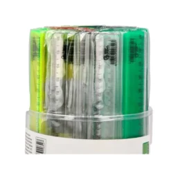 REGLA LIDERPAPEL PLASTICO 16 CM CUBILETE CON 100 UNIDADES COLORES SURTIDOS