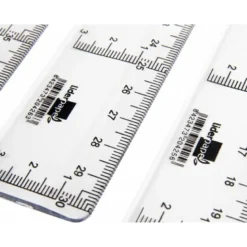 Regla liderpapel plastico cristal 60 cm.
