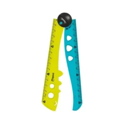 REGLA MAPED PLASTICO PLEGABLE CROC CROC BLISTER DE 1 UNIDAD 15 CM + 1 UNIDAD 30 CM