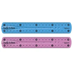 Regla plastico flexible marca Maped 20 cm