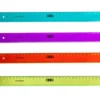 Regla plástico graduada Mor 30 cm Colores surtidos