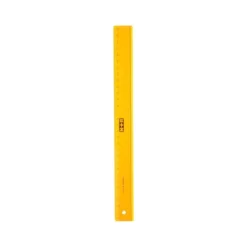 Regla plástico graduada Mor 30 cm Colores surtidos