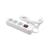 Regleta 3 tomas Mediarange con interruptor 1,4 m
