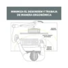 REGLETA FELLOWES SOBREMESA 1 TOMA + USB A + USB C COLOR BLANCO