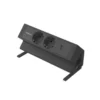 REGLETA FELLOWES SOBREMESA 1 TOMA + USB A/C NEGRO