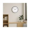 RELOJ MAUL DRIP DE PARED REDONDO 25 CM DIAMETRO CUARZO MARCO NEGRO