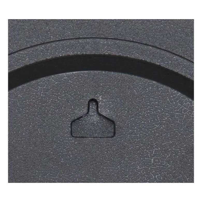 RELOJ MAUL STEP DE PARED REDONDO 30 CM DIAMETRO ELECTRICO COLOR PLATA