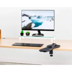 REPOSABRAZOS ERGONOMICO Q-CONNECT CON ALFOMBRILLA DE RATON Y APOYO DE MUÑECA COLOR NEGRO 220X140X480 MM