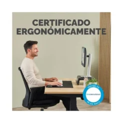 REPOSAMUÑECAS FELLOWES MINI BREYTA NEGRO 190X70X25 MM