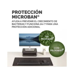 REPOSAMUÑECAS FELLOWES MINI BREYTA NEGRO 190X70X25 MM