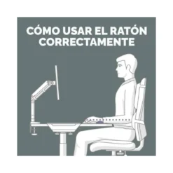 REPOSAMUÑECAS FELLOWES MINI BREYTA NEGRO 190X70X25 MM