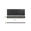 REPOSAMUÑECAS FELLOWES PARA TECLADO BREYTA NEGRO 480X70X25 MM