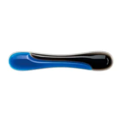 REPOSAMUÑECAS KENSINGTON DUO GEL PARA TECLADO SLIM COLOR NEGRO/AZUL 490X95X18 MM