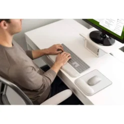 REPOSAMUÑECAS KENSINGTON ERGOSOFT PARA TECLADO GRIS