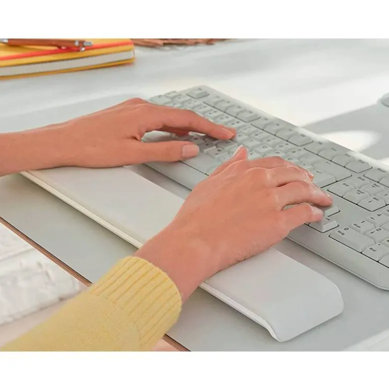 REPOSAMUÑECAS LEITZ ERGO COSY PARA TECLADO AJUSTABLE COLOR GRIS